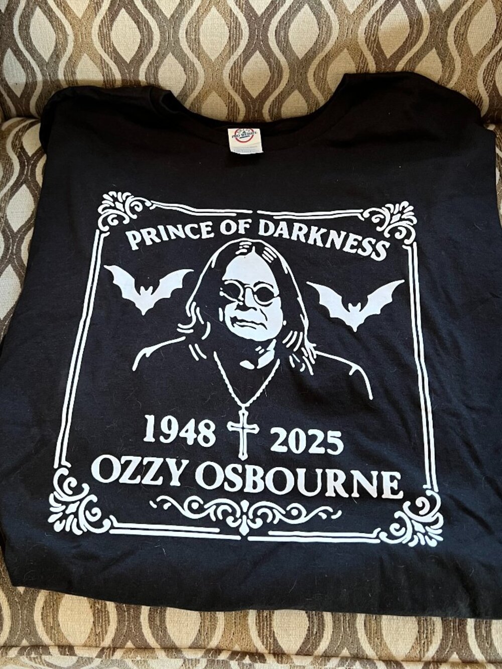 Ozzy Osbourne Memorial Tee NWOT 4XL